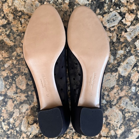 Salvatore FERRAGAMO Vara Dots mesh black pumps - Picture 6 of 8